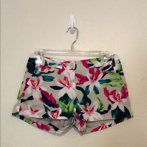 Hawaiian print shorts